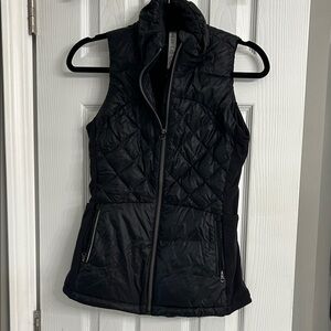 Lululemon Athletica Black Quilted Vest